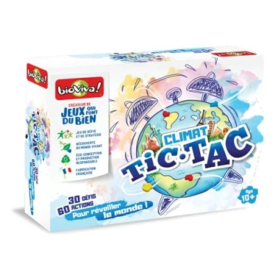 Imagen de BIOVIVA Climat Tic TAC Nouveau Juegos de Habilidad, Multicolor, Large (AIBIO0003)