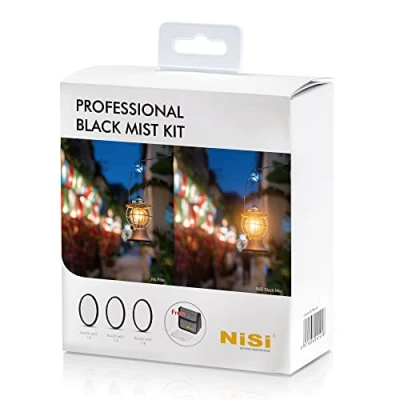 Imagen de NiSi 67mm Kit Filtro Black Mist Professional 1/2 + 1/4 1/8 Estuche