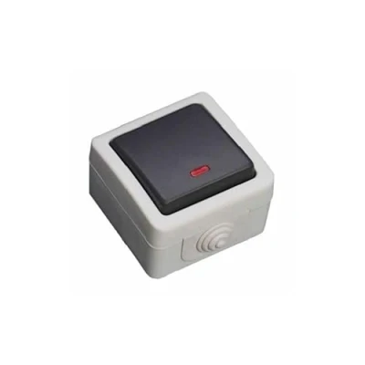 Imagen de Evila Conmutador estanco ip44 10a 250v con led luminoso
