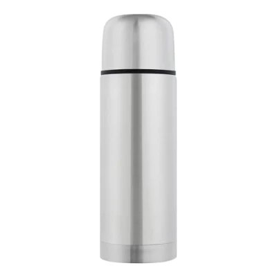 Imagen de GRÄWE Termo de acero inoxidable, 350 ml, termo, para viajes, con vaso, a prueba fugas, apto lavavajillas, color negro