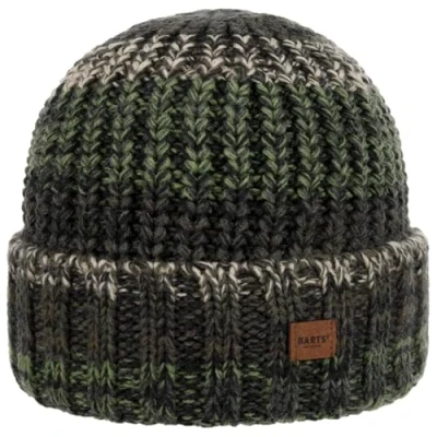 Imagen de Barts Gorro Beanie Akotan con Vuelta de Punto (Talla única Verde)