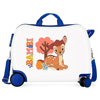 Imagen de Disney Bambi Maleta Infantil Multicolor 50x39x20 cms Rígida ABS Cierre de combinación lateral 34L 1,8 kgs 4 Ruedas