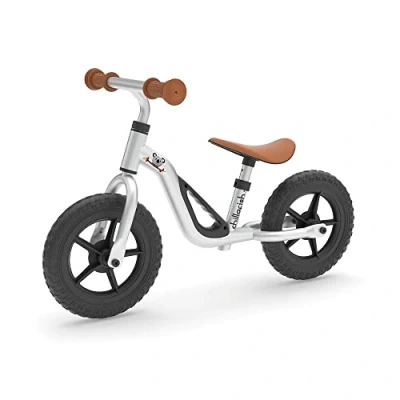 Imagen de Chillafish Cpch01sil Bicicleta SIN Pedales, Unisex niños, Gris, Sellino da 27,9 a 36,8 cm