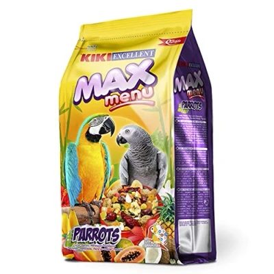 Imagen de Kiki Max Menu Alimento Completo para Loros y Cotorras, 1 kg