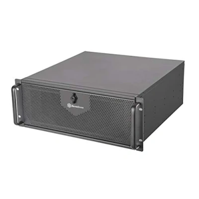 Imagen de Silverstone RM42 502, Chasis de Servidor Montaje en Rack 4U, 240mm AIO, USB Tipo C, Cerradura Kensington, SST 502B