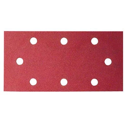 Imagen de Bosch 2 609 256 B06 Juego de hojas lija 10 piezas para lijadora orbital