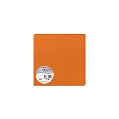 Imagen de Clairefontaine 1196 C Pack de 25 Sobres Pollen 16 x cm, 210 g/m² Capucine