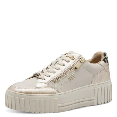Imagen de MARCO TOZZI Sneaker 2 23760 45, Zapatillas Mujer, Crema Comb, 42 EU