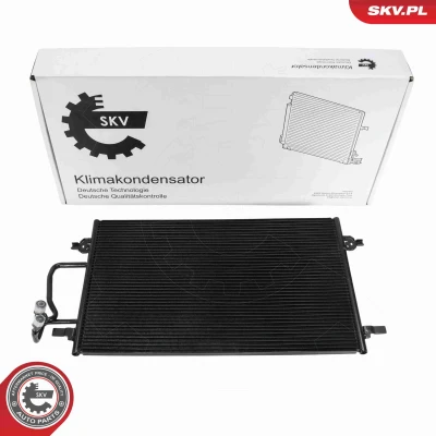 Imagen de ESEN SKV 86SKV377 Condensador sin secador Aluminio 701mm AUDI: A8 D2 (4D2, 4D8) 4.2 quattro, 2.8, 3.7, 3.7 S8 2.8 2.5 TDI