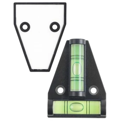 Imagen de Nivel T Tipo Spirit, 2 Paquetes, Práctico Pequeño Cruzado Para Camper, Furgonetas, Bidireccional Autocaravana, Rampa De Nivelación Caravana, Accesorios Furgoneta Mini