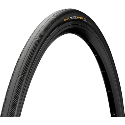 Imagen de CONTINENTAL Cubierta Carretera Ultra Sport III Negro Medidas: 700 x 28 Neumáticos para Bicicleta, Adultos Unisex