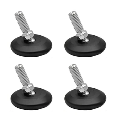 Imagen de Wagner QuickClick® Juego DE 4 pies Ajustables Ø 37 mm con rótula y Rosca M8 x 25 Deslizadores plástico para Muebles Hyper 30 mm, 4X Ajustables+Deslizadores Made in 15832600