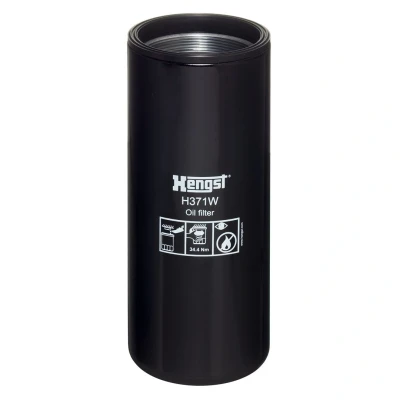 Imagen de HENGST FILTER H371W Filtro de aceite M95 x 2.5 enroscable MAN: TGA