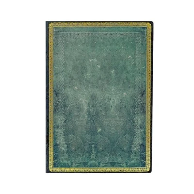 Imagen de Pacific Blue (Old Leather Collection) Midi Dot Grid Softcover Flexi Journal (Elastic Band Closure)