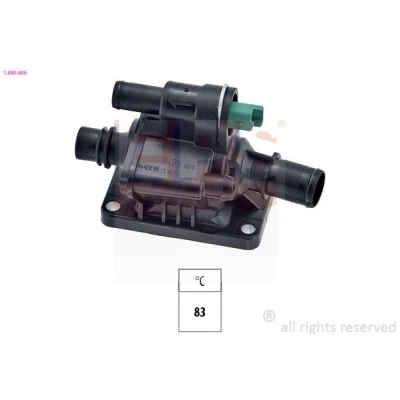 Imagen de EPS 1.880.486 Termostato, refrigerante 83 Made in Italy OE Equivalent con junta PEUGEOT: 206 Hatchback, 207 307 Hatchback