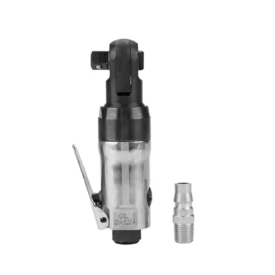 Imagen de Regun Carraca Neumatica, Mini Llave Neumática de Trinquete, adelante y atrás, vástago recto accionamiento cuadrado 1/4&quot; para fabricación maquinaria la industria automotriz