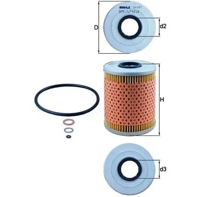 Imagen de Knecht OX 187D Filtro de aceite