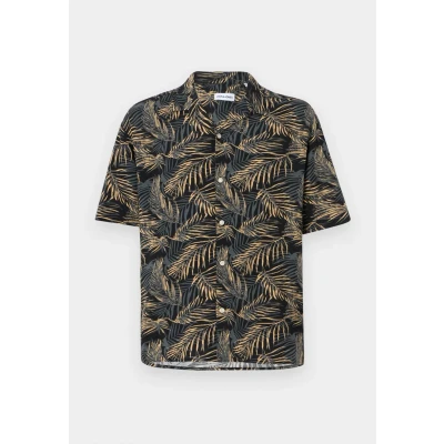Imagen de Jack &amp; Jones Jjejeff Tropical Resort Shirt Camisa, Hombre, Talla: XS, Black