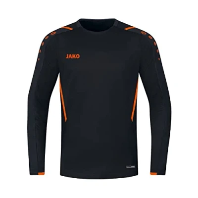 Imagen de JAKO Sudadera Unisex Niños 8821, niños, Sudadera, Negro/Naranja, 164