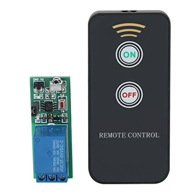 Imagen de Placa rel¨ de 1 canal 5 V para Raspberry Pi Arduino con mando a distancia rayos infrarrojos inal¨¢mbricos