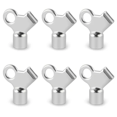Imagen de 6 Piezas Llave Purgar Radiadores Purgador Radiador Calefaccion Reduce El Ruido para Muchos Radiadores/Calefactores