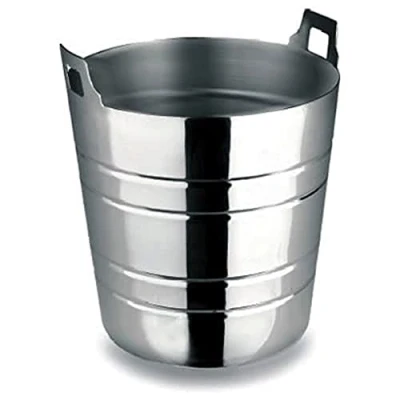Imagen de Lacor 61319 Enfriabotellas Conico Con Asas Incorporadas Inox. 4,75Litros
