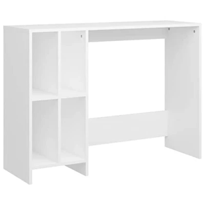 Imagen de vidaXL Escritorio Notebook Estudio Oficina Trabajo Ordenador Computadora Portátil Muebles Mobiliario de Madera Contrachapada Blanco 102,5x35x75 cm