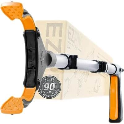 Imagen de EZPIK® Pinzas Recoge Objetos 90 cm Extensibles para Personas Mayores Palo con Imán Telescópico Minusválidos y Ancianos Pinza Recoger Basura Fruta [Color Plateado, Pack 1]