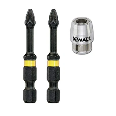 Imagen de DeWalt DT70535T QZ Puntas Pz2 x 2 57 mm Adaptador magnético con Bloqueo, multicolor