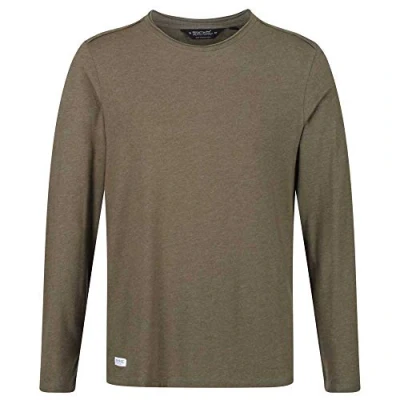 Imagen de Regatta Karter II Jersey Informal de Manga Larga con Algodon Organico T Shirts/Polos/Vests, Hombre, Port Royale, L