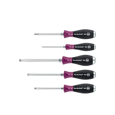 Imagen de Wiha 29139 Juego de Destornilladores MicroFinish Ref. 5533ZK5, Set 5 Piezas