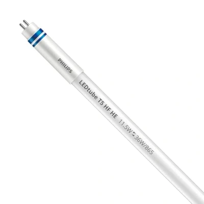 Imagen de Philips Tubo LED T5 Master (HF) de alta eficiencia 11,5 W, 1700 lm, 865 luz diurna 85 cm Regulable equivalente a 21 W
