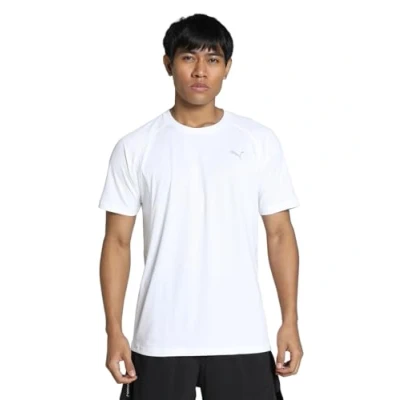 Imagen de Puma RUN Velocity TEE Camiseta deportiva, Hombre, Talla: Small, White