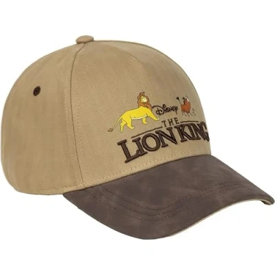 Imagen de CERDÁ LIFE&#039;S LITTLE MOMENTS Gorra con Visera de El Rey León Color Marrón Medida 57 cm Elaborada Algodón y Poliéster Estampado la Película Producto Original
