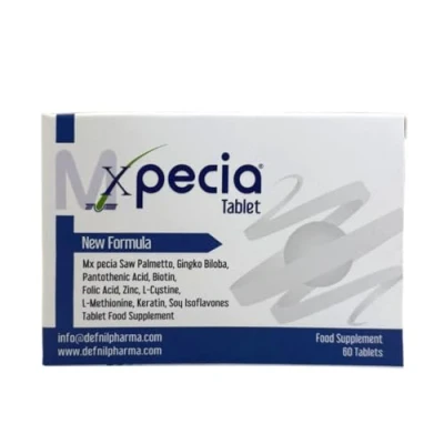 Imagen de XPECIA Anticaída del cabello para hombres, bloquea la DHT, fórmula el crecimiento cabello, 60 pastillas