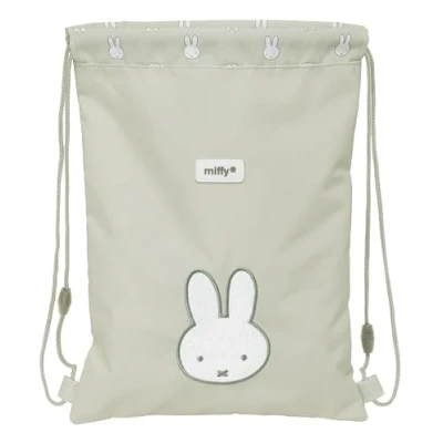 Imagen de MIFFY NIEBLA Mochila Saco Plano Junior, Fácil Limpieza, Mochila, Ideal para Niños de Diferentes Edades, Cómoda y Versátil, Calidad Resistencia, 26x1x34 cm, Color Gris piedra
