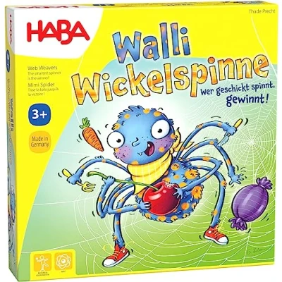 Imagen de HABA, Walli Wickelspinne Juego, Multicolor (306567)