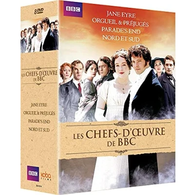 Imagen de Chefs d&#039;oeuvre de la BBC : Orgueil &amp; préjugés + Jane Eyre Nord Sud Parade&#039;s End [Francia] [DVD]
