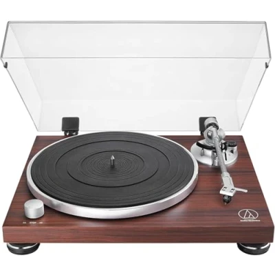 Imagen de Audio Technica LPW50BTRW Giradiscos Inalámbrico con tracción por correa Palisandro