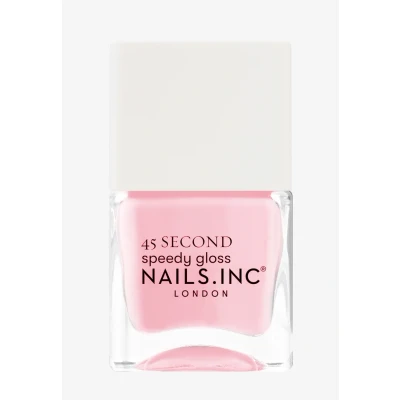 Imagen de Nails Inc LADBROKE GROVE GROOVING Quick Drying Nagellack Knalliges Bonbon Rosa Schnelltrocknend in 45 Sekunden Nagelstärkend mit Hexanal, Kalzium, Magnesium Cruelty Free Perfekte Maniküre