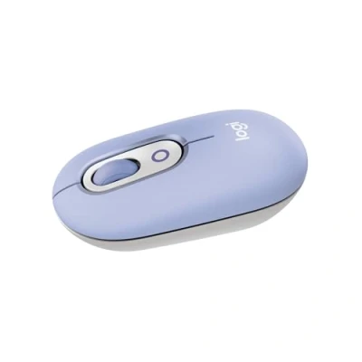 Imagen de Ratón inalámbrico Logitech Pop, 4000 ppp, Easy Switch, Bluetooth, SmartWheel, Botones personalizables, Tecnología Silent Touch, PC Mac, Lila