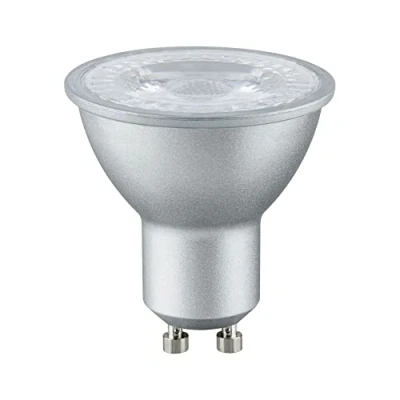 Imagen de Paulmann 28975 Reflector LED estándar 230V GU10 paquete de 1 ud. 4W 230lm 51mm aluminio plástico 2700K blanco cálido, fuente luz