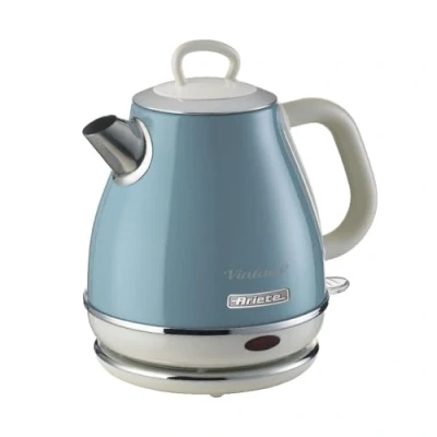 Imagen de Ariete 2868 Bollitore Hervidor vintage, 1 litro, 2000 W, Azul