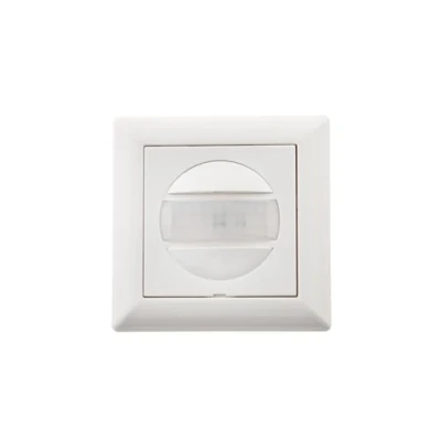 Imagen de HUBER Motion 13R PIR Detector de movimiento 170 para interior, sensor con pulsador, también series interruptores [55 x 55 mm], tecnología salida relé 3 hilos