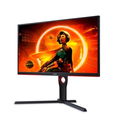 Imagen de Monitor gaming AOC 25G3ZM/BK, 24.5 &quot;, Full HD, 1 ms, 240 Hz, 2x HDMI 2.0, 1x DisplayPort 1.2, Salida de Auriculares 3.5mm, Negro