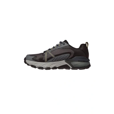 Imagen de Skechers MAX PROTECT, Zapatillas para caminar Hombre, Black Leather/Synthetic/Mesh/Charcoal Trim, 44 EU
