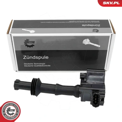 Imagen de ESEN SKV 03SKV356 Bobina de encendido 3polos 12V rectangular PEUGEOT: 208 I Hatchback, 308 II SW 2, CITROËN: C3 Aircross 2