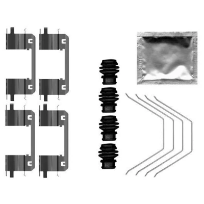 Imagen de TEXTAR 82559500 Kit de accesorios, pastillas frenos HONDA: CR V 5