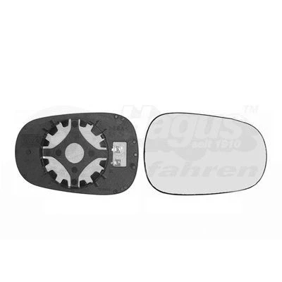 Imagen de VAN WEZEL 4323838 Cristal de Espejo derecha RENAULT: CLIO 2, Scénic 1, MEGANE 1 Classic