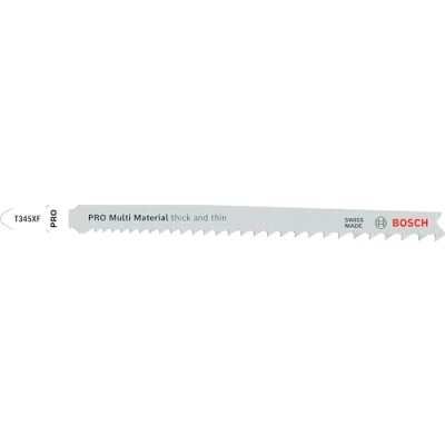 Imagen de Bosch Professional 2 608 634 995 Hoja de sierra calar T 345 XF Progressor for Wood and Metal (pack 25)